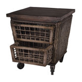 Artifacts Rattan Kitchen Cart