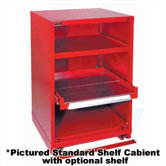 Table High Extra-Wide Shelf Cabinet: 45" W x 28 1/4" D x 30 1/8" H