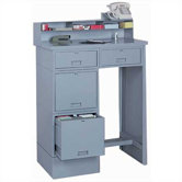 Four-Drawer Modular Shop Desk