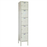 Five Tier Locker - 1 Section (Unassembled)