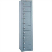 10 Person Privacy Locker - 1 Section (Assembled)