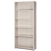 8000 Series Closed Shelving - 6 Shelves: 84" H x 48" W x 18" D