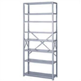 8000 Series Open Shelving - 8 Shelves: 84" H x 48" W x 24" D