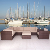 Marseille 8 Piece Deep Seating Group with Cushions