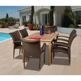 Amazonia Wales 7 Piece Dining Set