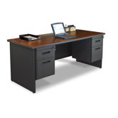 Pronto 72" Double Pedestal Computer Desk