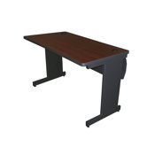 Pronto 48" School Training Table with Lockable Raceway
