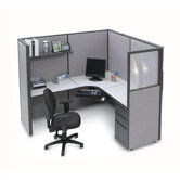 L-Shape Corner Workstation