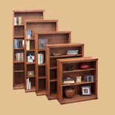 Traditional Bookcase with 1 Fixed and 4 Adjustable Shelves