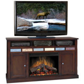 Fire Creek 62" TV Stand with Electric Fireplace