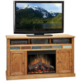Oak Creek 62" TV Stand with Electric Fireplace