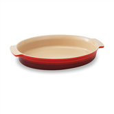 Stoneware 9.5" Oval Dish