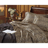 Charmeuse Leopard Print Sheet Set