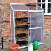 Lean-To Aluminium Greenhouse