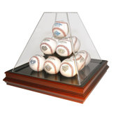 Pyramid Style 13 Ball Boardroom Display Case
