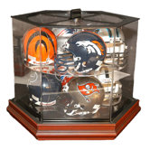 Boardroom 8 Mini Helmet Rotating Display Case