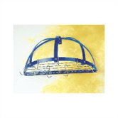 Gourmet Half Dome Wall Mounted Pot Rack with Grid