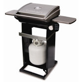 All-Foods Tabletop LP Gas Outdoor Grill with Veggie Panel