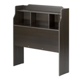 Dixon Bookcase Headboard in Espresso