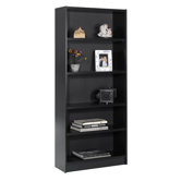 Essentials 71.5" X 31" Tall Bookcase in Black