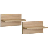 Infini-T Wall Shelf in Biscotti (Set of 2)