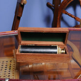 Handheld Telescope in Wood Box