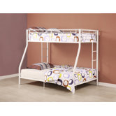 Sunrise Twin over Full Bunk Bed with Built-In Ladder
