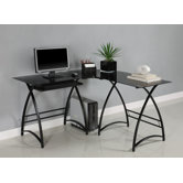 Alexa L-Shaped Contemporary Computer Desk