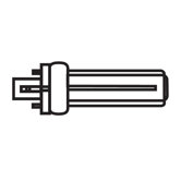 Compact Fluorescent Twin Tube