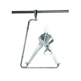 Metal Man 1 Light Monorail Functional Art Head