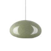 River Rock 3.5" Oblong Oval Monorail Pendant