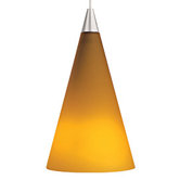 Cone 1 Light Monorail Pendant
