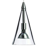 Cone 1 Light Monorail Pendant