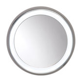 Tigris Round Surface Mounted Illuminated Mirror