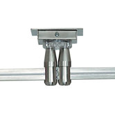 MonoRail Square Dual Power Feed Canopy