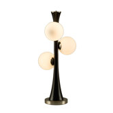 Fizz Table Lamp in Dark Brown