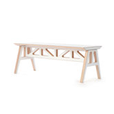 Truss A - Frame Birch Bench
