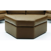 Shields Leather Home Theatre Ottoman