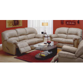 Callahan Leather Reclining Living Room Collection
