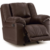 Franco Leather Chaise Recliner