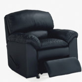 Pembina Leather Club  Recliner