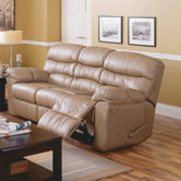 Durant Leather Reclining Sofa