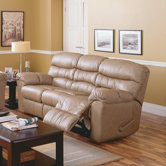 Durant Leather Reclining Living Room Collection