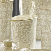 Bedminister Scroll Toothbrush Holder in Cr&egrave;me Brule