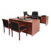 Double Pedestal "U" Desk