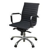 Solace Leather Professional Chair with Arms