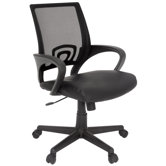 Curve Mesh Back Multi Function Chair with Arms