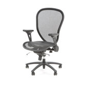 Allure Mid-Back Mesh Form Fitting Swivel Arm Office Chair