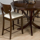 Satin Barstool in Walnut