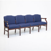 Madison Four Seats with Wood Leg